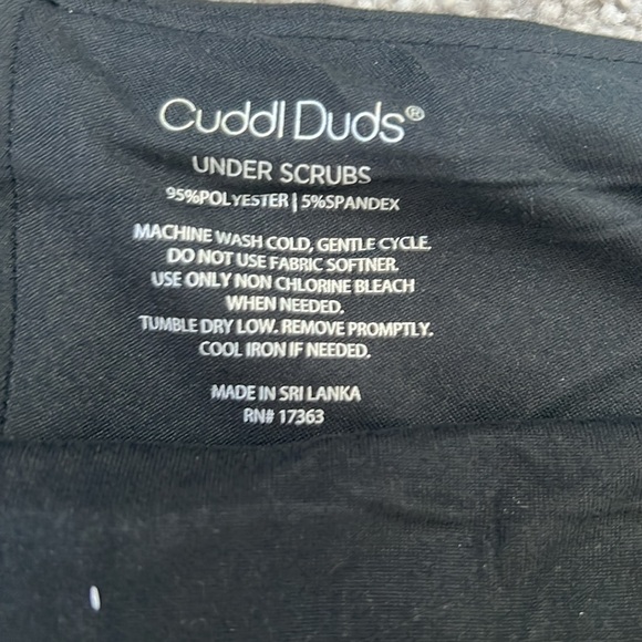 Women’s Cuddl Duds black pants sizes M - Picture 3 of 4